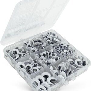520 Pcs Wiggle Googly Eyes with Self-Adhesive